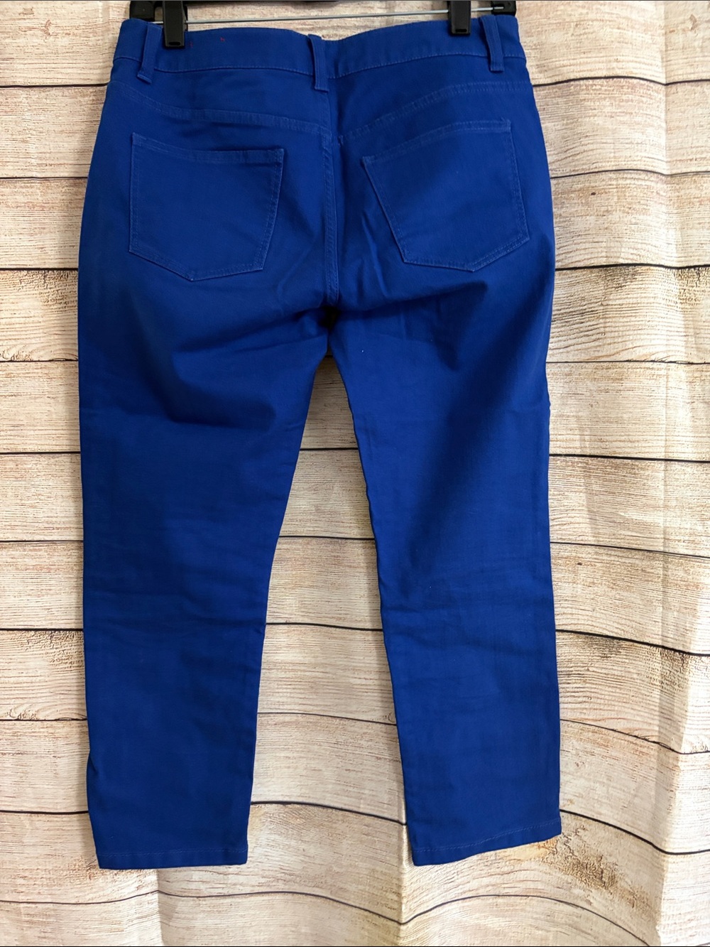 Talbots Royal Blue Signature Slim Crop Jeans - Picture 6 of 10